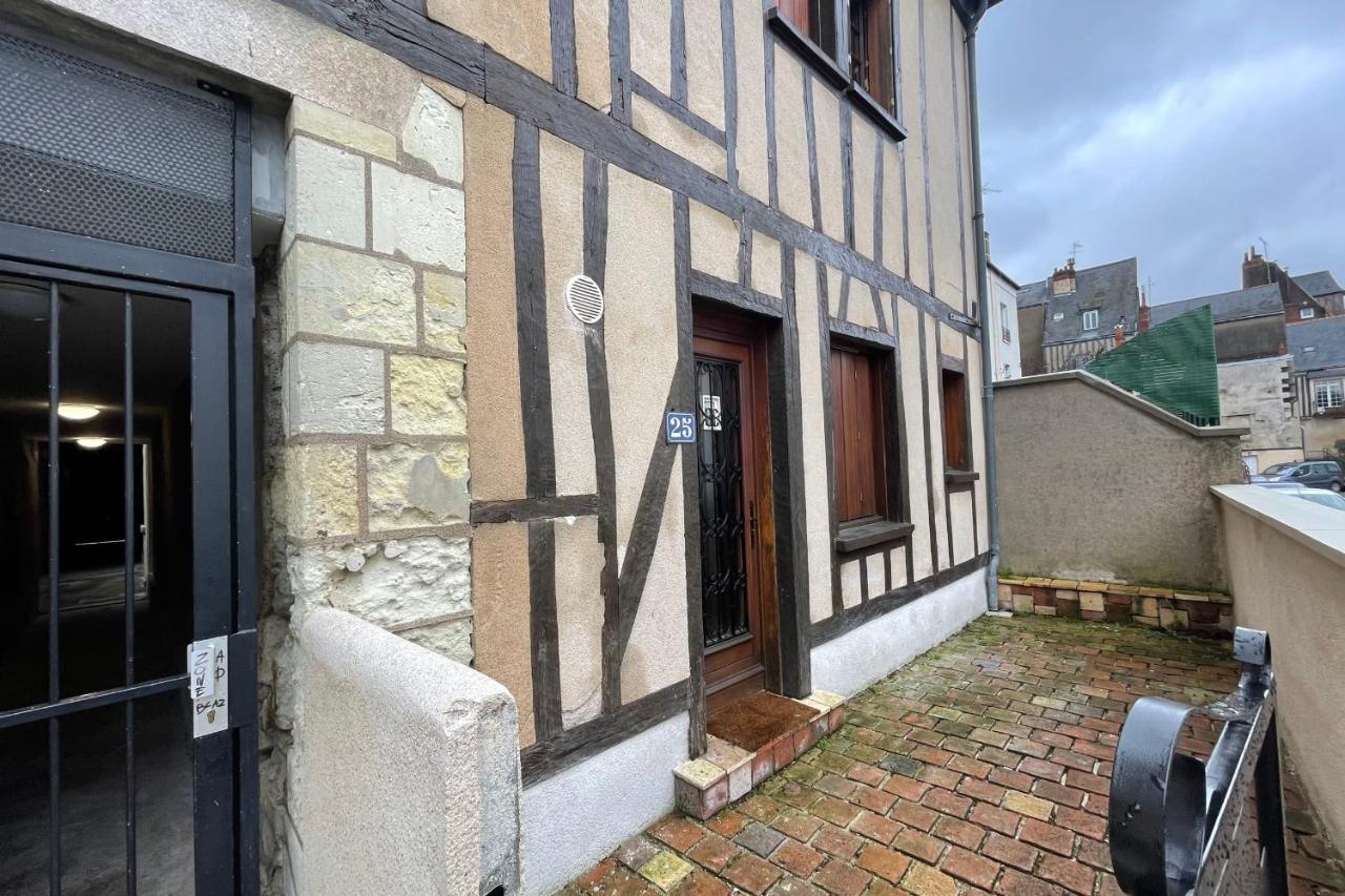 Le Chambord Beautiful Half-Timbered House With Terrace Apartment Tours Bagian luar foto